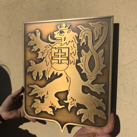 realizace - Malý státní znak republiky Československé (1920-1938 a 1945-1960)